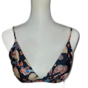 Soah (Soul Of A Hippie) NWT Floral Print Bikini Top, M